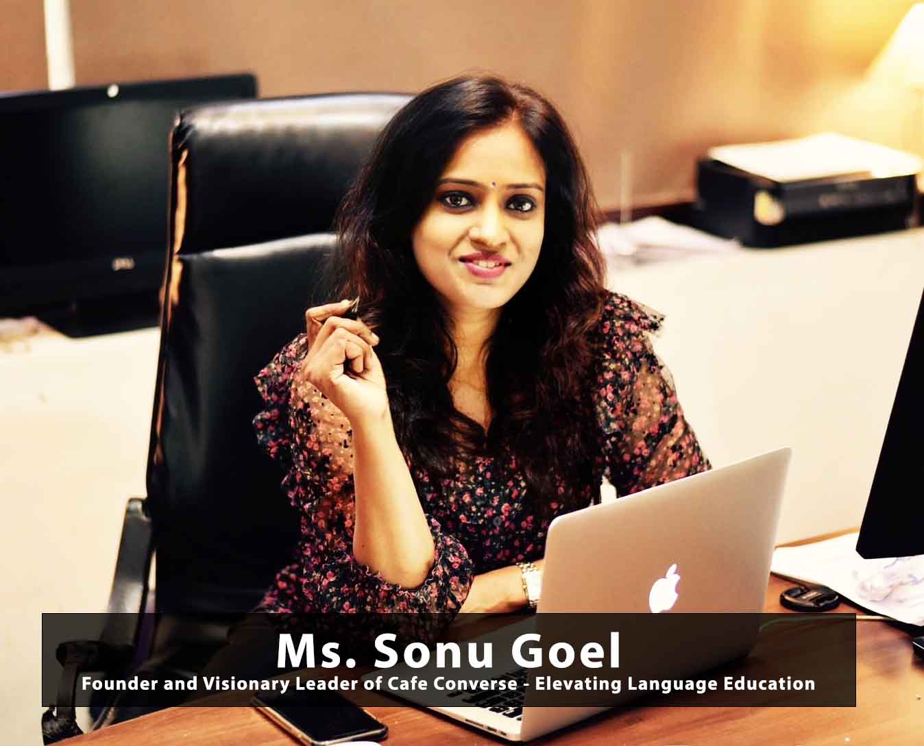 best spoken English teacher Sonu Goel